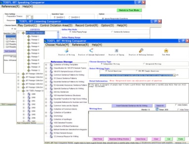 TOEFL iBT Listening & Speaking & Writing Conqueror Suite
